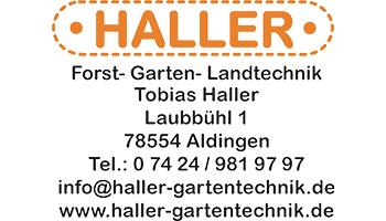 Tobias Haller  Forst und Gartentechnik Landtechnik Kommunaltechnik